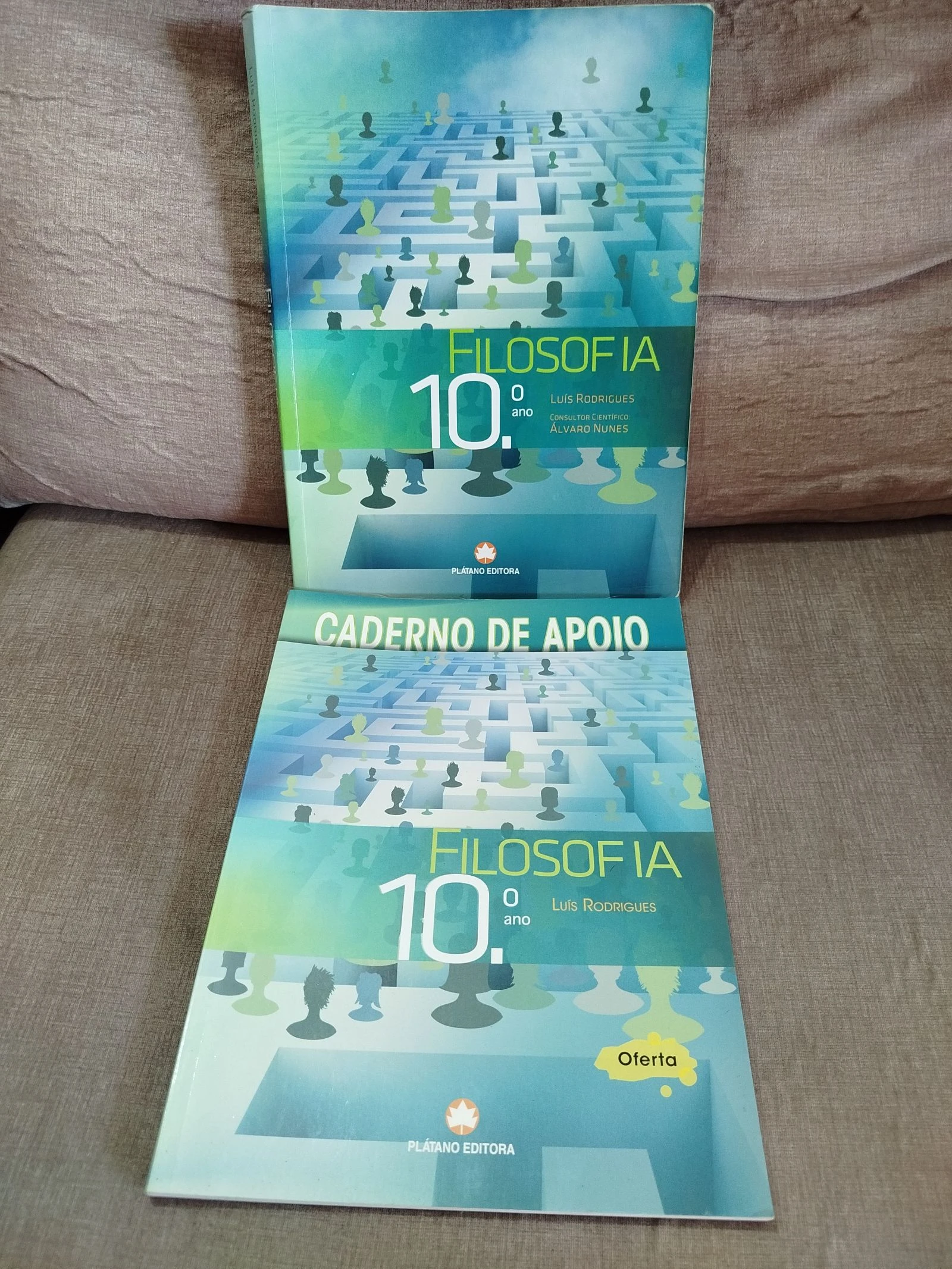 Filosofia 10.º ano - Manual + Caderno de Apoio (Plátano Editora)